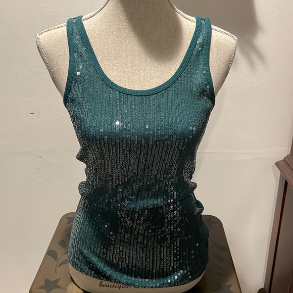 A New Day Women's Tank Dress - Salmon color sz XS EUC